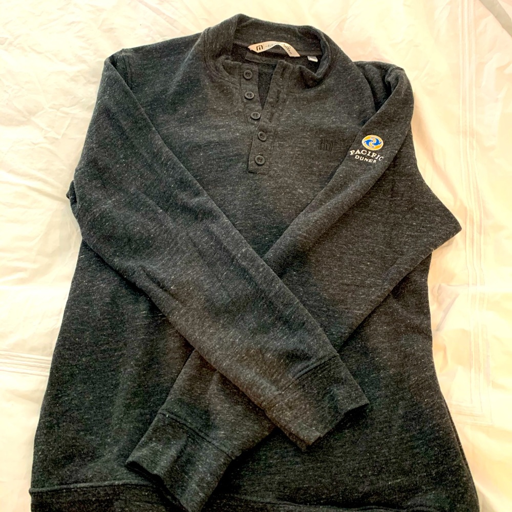 Travis Mathew fleece golf sweater - Pacific Dunes
